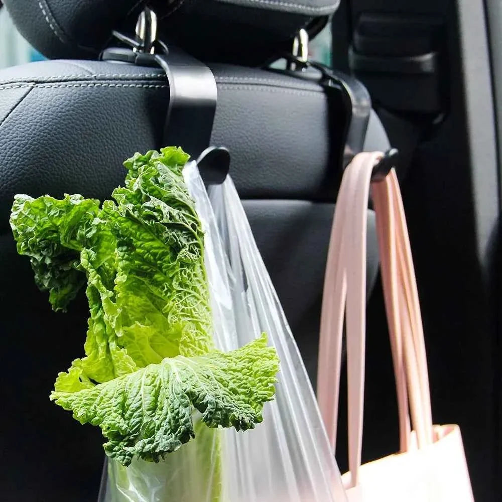 2pcs Car Seat Headrest Storage Hanger