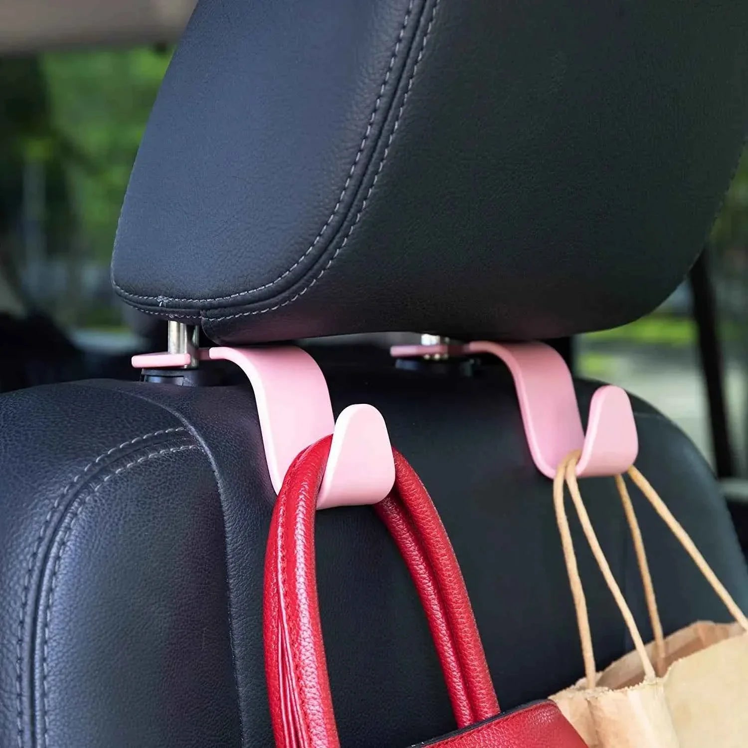 2pcs Car Seat Headrest Storage Hanger