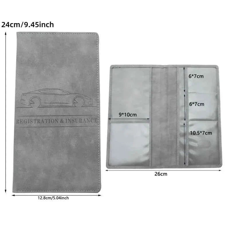 Car Driving Documents Holder