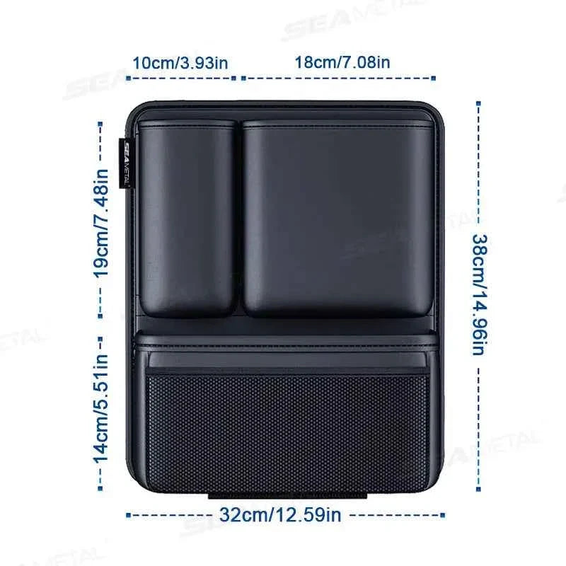 Leather Trunk Hanging Storage Organizer Bag