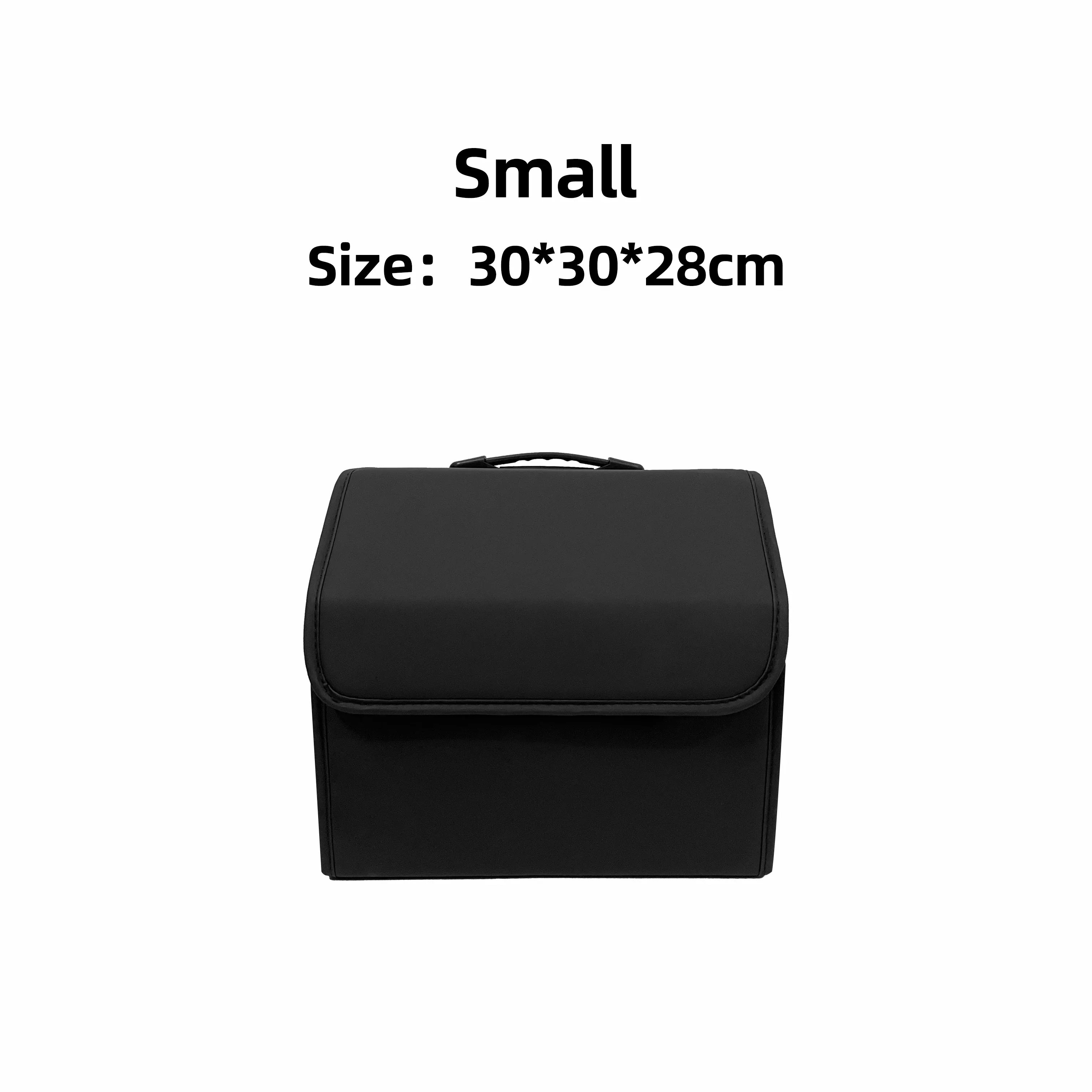 PU Leather Car Trunk Storage Organizer Collapsible