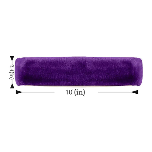 2 Pcs Soft Faux Fur Car Seat Belt Cover