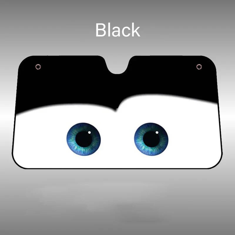 Car Eyes Windshield Sunshade