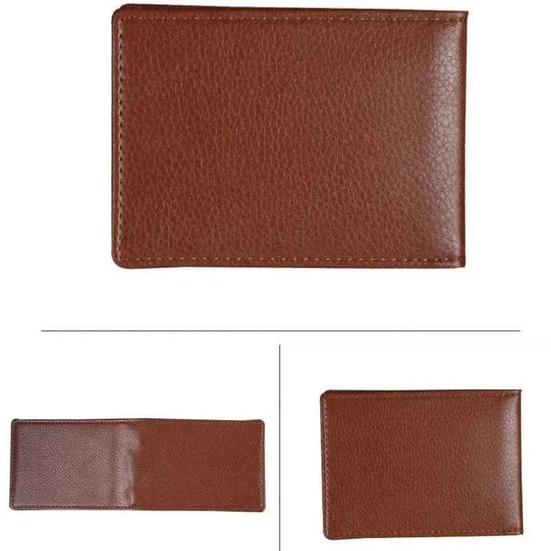 Pu Leather Car Driving Documents Holder