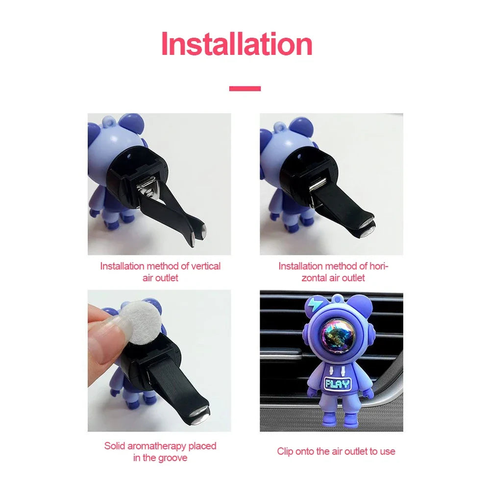 Astronaut Vent Clip Air Freshener