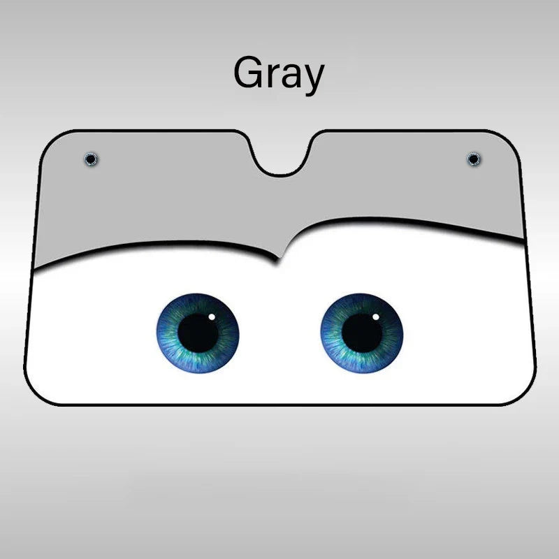 Car Eyes Windshield Sunshade