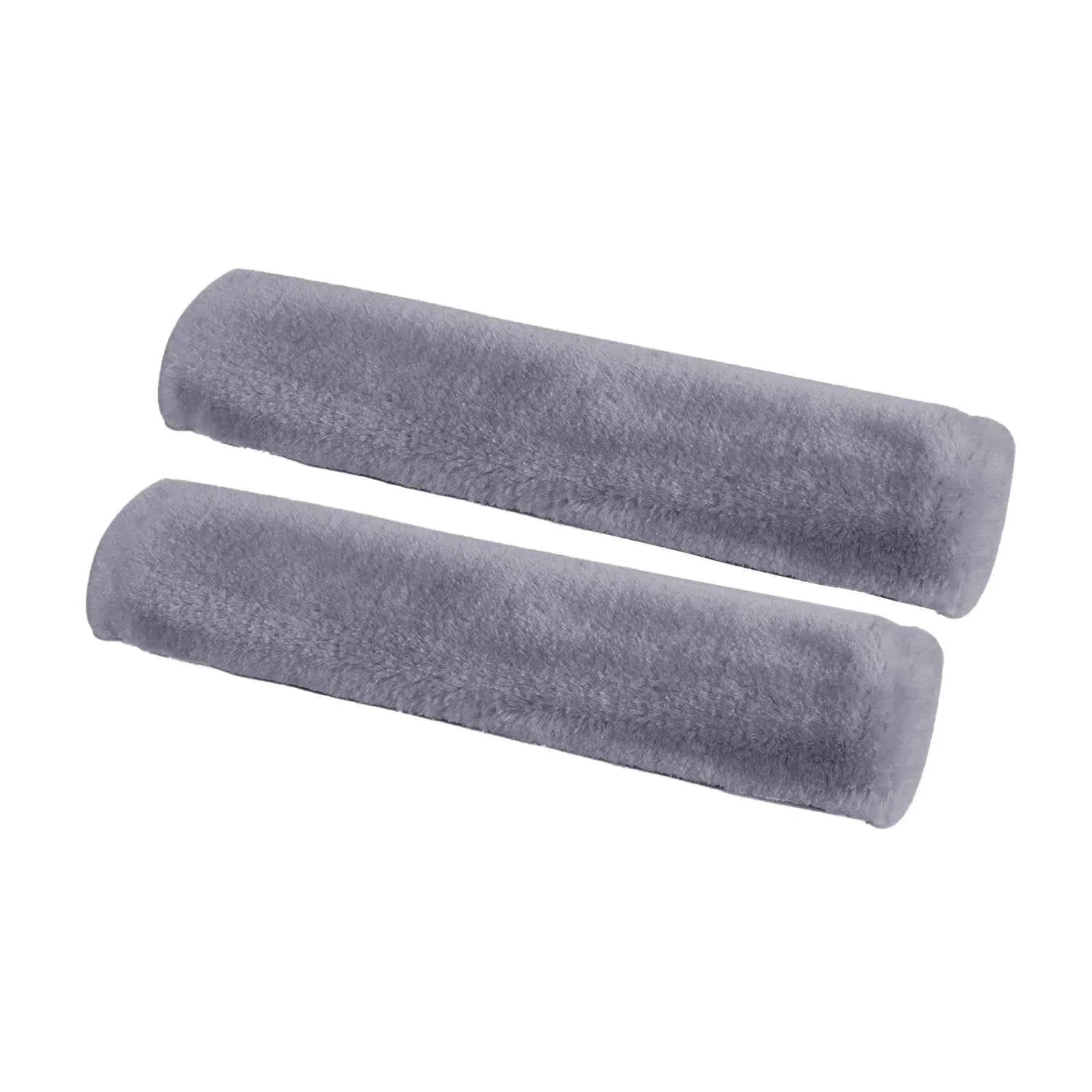 2 Pcs Soft Faux Fur Car Seat Belt Cover