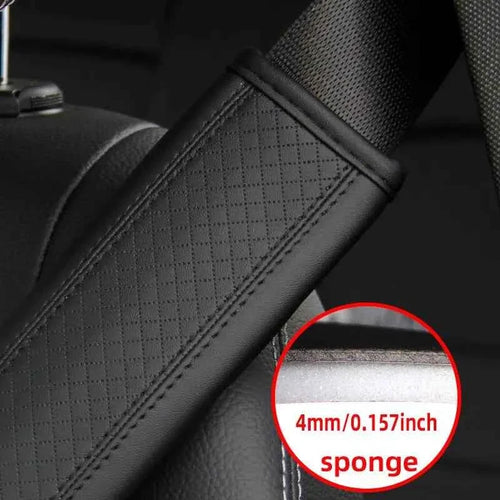 1PC PU Leather Car Seat Belt Cover