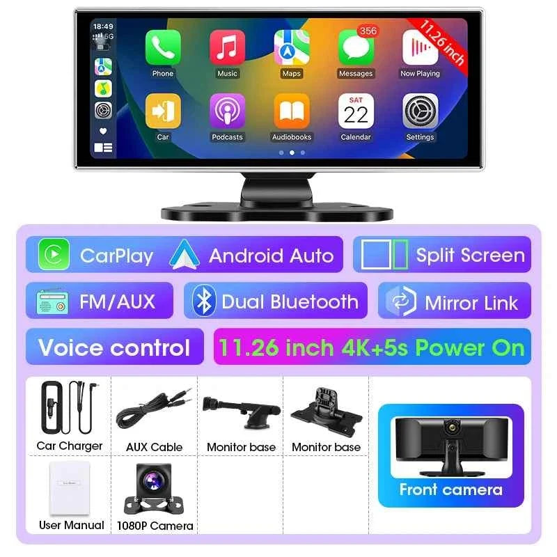 10/11.26in 4K Multimedia Display