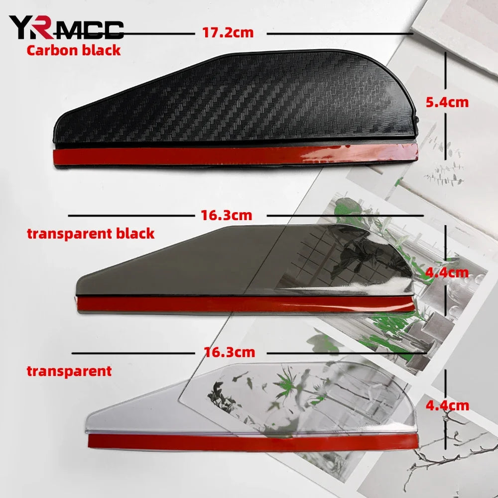 2Pcs Car Mirror Rain Shield