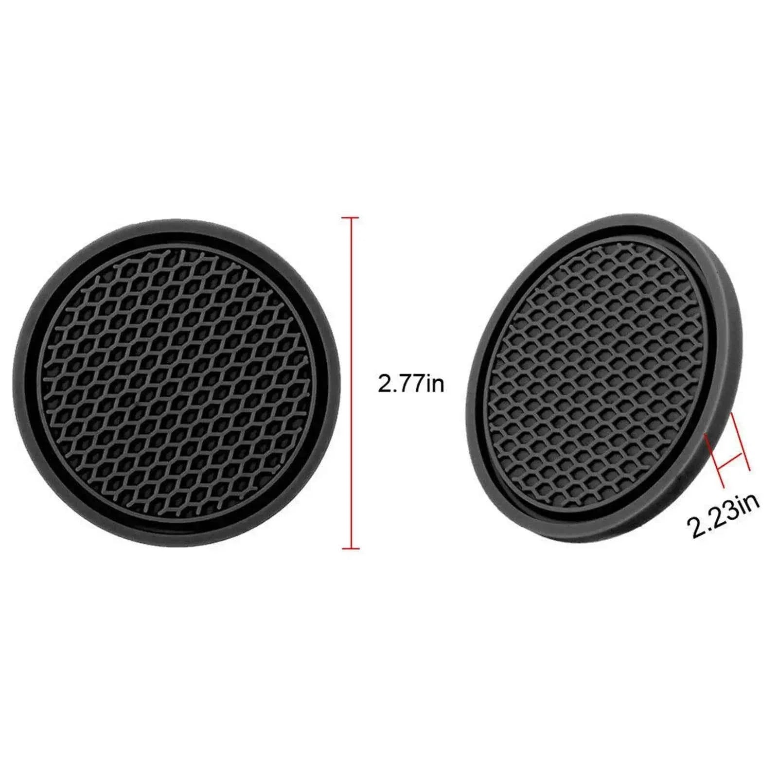 Black Silicone Cup Holder Inserts